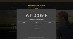 Desktop Screenshot of mummnapa.com